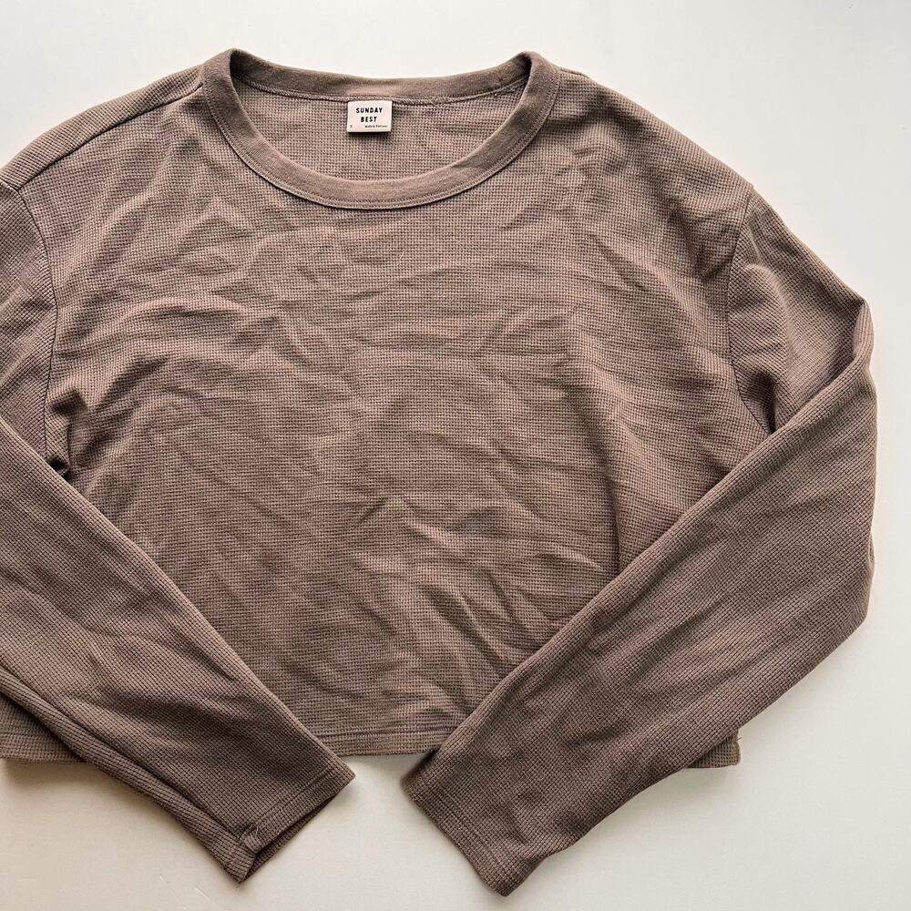 Aritzia x Sunday Best Baby Waffle Long Sleeve